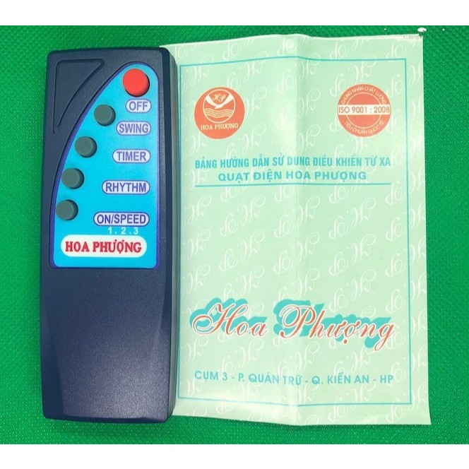 Điều khiển quạt Hoa Phượng , Remote quạt trần, quạt cây hoa phượng bh 1 ...