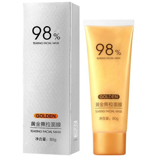 Mặt Nạ Dạng Lột GOLDEN Loại Bỏ Mụn Đầu Đen, Giảm Bã Nhờn, Trẻ Hóa Làn Da 80g Hàng Chuẩn Nội Địa