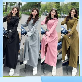 Áo khoác chống nắng nữ Toàn thân vải Umi Dày mịn chống tia UV cực tốt