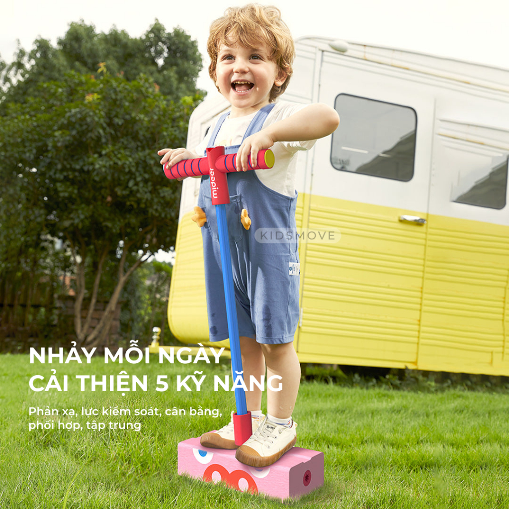 Ảnh Đồ chơi vận động ngoài trời nhảy ếch Mideer Jump Jump kid cho bé tập thể thao 4