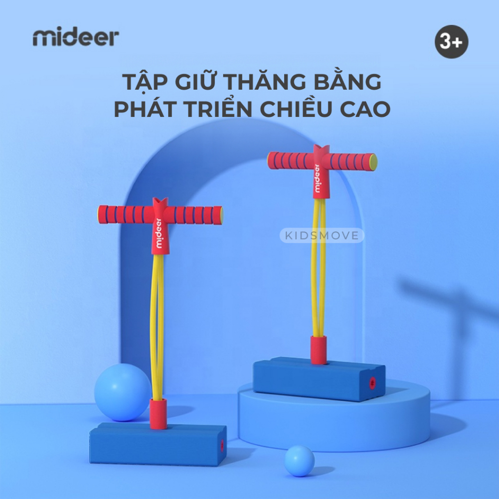 Ảnh Đồ chơi vận động ngoài trời nhảy ếch Mideer Jump Jump kid cho bé tập thể thao 2