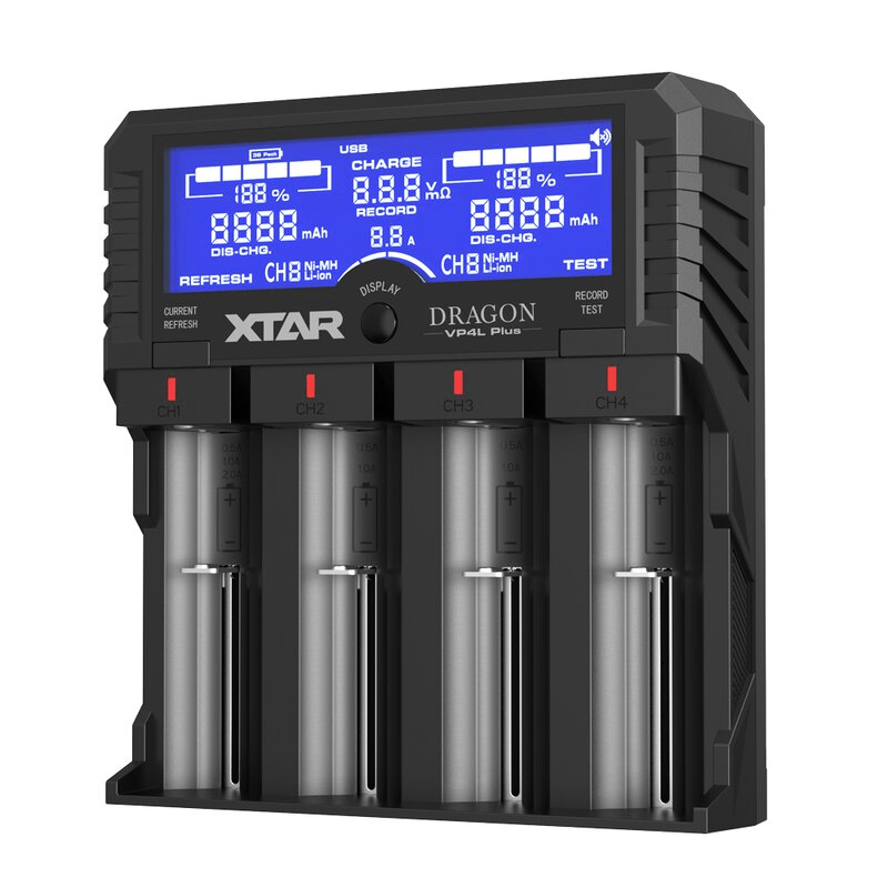 SẠC ĐA NĂNG XTAR DRAGON VP4L PLUS (4 KHE SẠC)