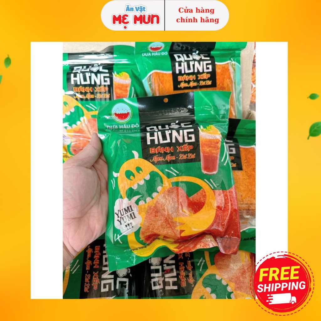 Snack Bánh Xếp Cay, Dai Đậm Vị, Đồ Ăn Vặt Cổng Trường- Snack Miếng Cay Cay