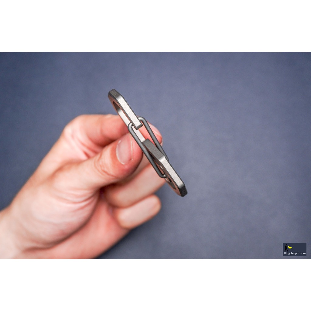 Móc khóa Titanium Tacray kèm mở nắp chai (YSK1902)