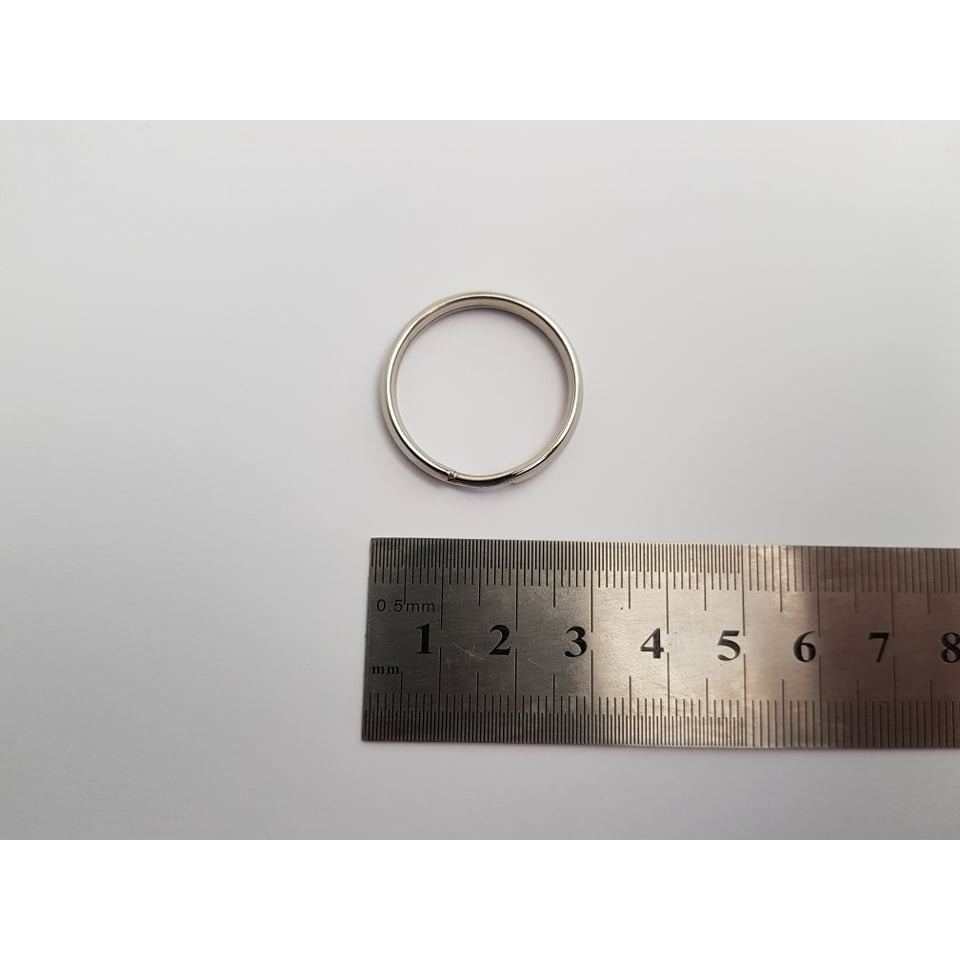 Móc khóa EDC - Ring thép không gỉ  (High Gloss Split Rings)