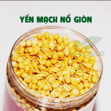 Ngũ Cốc yến mạch nổ giòn ăn liền, 300g Yến mạch nổ giòn Rụm / Yến mạch nướng mật ong giòn tan thơm ăn liền giảm cân-YMN
