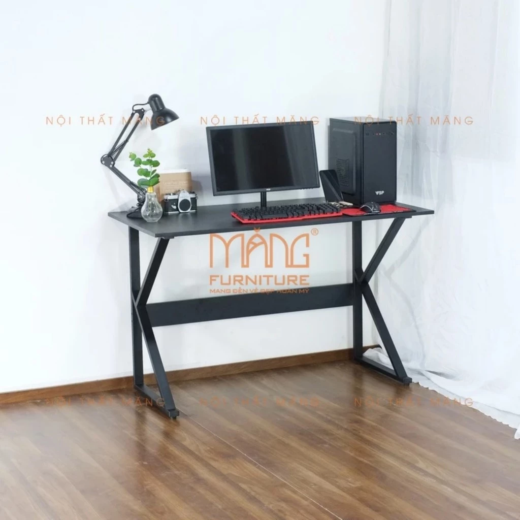 Bàn Gaming, Bàn Học Chân K, để học tập và làm việc cho học sinh, sinh viên, chân sắt giá rẻ mẫu BLVK