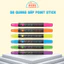 Bút Dạ Quang Sáp Point Stick MSH-OG Văn Phòng Phẩm Sao Mai V302