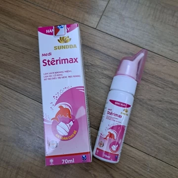 Nước xịt mũi cho trẻ sơ sinh STEMARIN dung dịch vệ sinh mũi nước muối biển sâu_chai 69ml