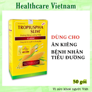 Đường Bắp Ăn Kiêng Tropiuspha Slim Thích Hợp Cho Người Ăn Kiêng, Bệnh Nhân Tiểu Đường