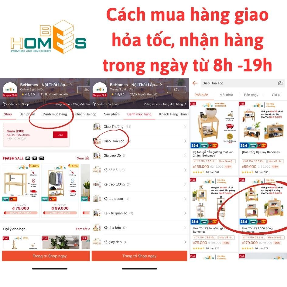 Ảnh Kệ Gỗ Lò Vi Sóng Behomes 3 Tầng - Kệ Để Đồ Gỗ Thông Chắc Chắn Chống Mối Mọt 1