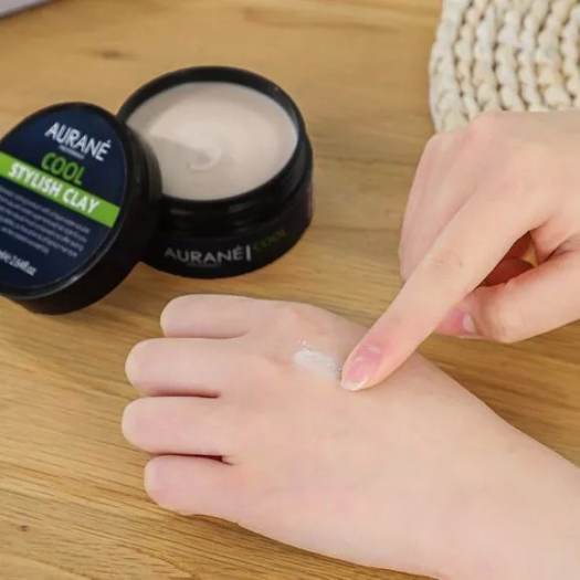 Sáp Vuốt Tóc Nam Tạo Kiểu Aurane (Cool Stylish Clay) | Made in France | 80ML