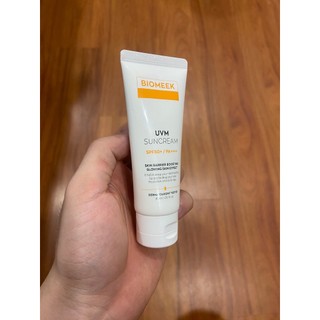[Hàng CTY] Kem chống nắng Biomeek, tone-up Suncream nâng tông da rạng rỡ (30ml)