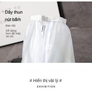 ủng  bọc giày đi mưa chống nước,ủng đi mưa cổ cao bảo vệ giày dép