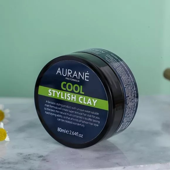Sáp Vuốt Tóc Nam Tạo Kiểu Aurane (Cool Stylish Clay) | Made in France | 80ML