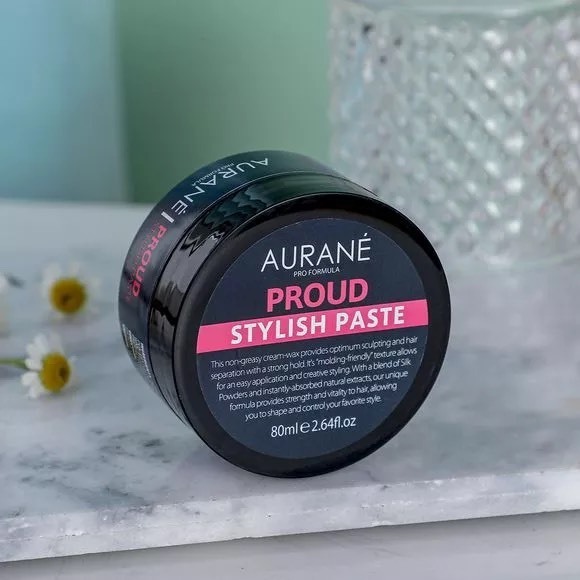 Sáp Vuốt Tóc Nam Tạo Kiểu Aurane (Cool Stylish Clay) | Made in France | 80ML