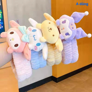 Băng Đô Bờm Cài Tóc Rửa Mặt Họa Tiết Hoạt Hình Chó Kuromi Thời Trang Hàn Quốc Cho Nữ 🌸 tuyển sỉ🌸
