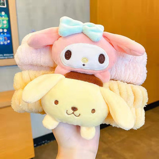 Băng Đô Bờm Cài Tóc Rửa Mặt Họa Tiết Hoạt Hình Chó Kuromi Thời Trang Hàn Quốc Cho Nữ 🌸 tuyển sỉ🌸