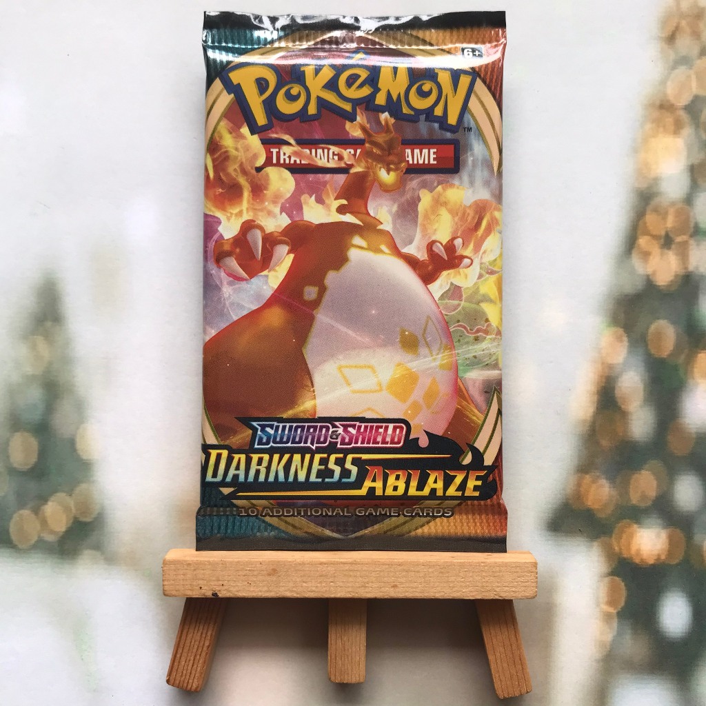 Pokemon Cards Sword Shield Pokmon Booster Packs TCG  Sealed English Card  Packs For Sword & Shield Series Darkness Ablaze