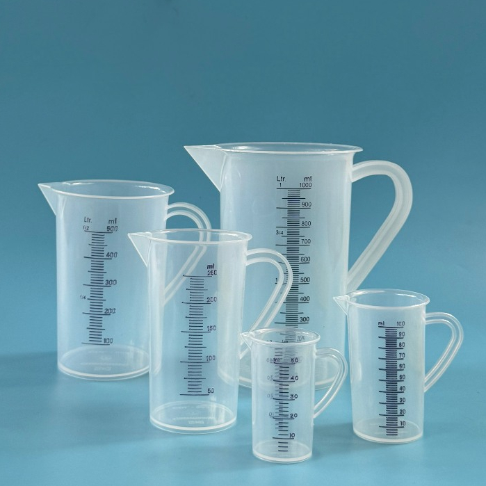 Ca đong chia vạch, ca đo lường nhựa dung tích từ 50ml đến 500ml