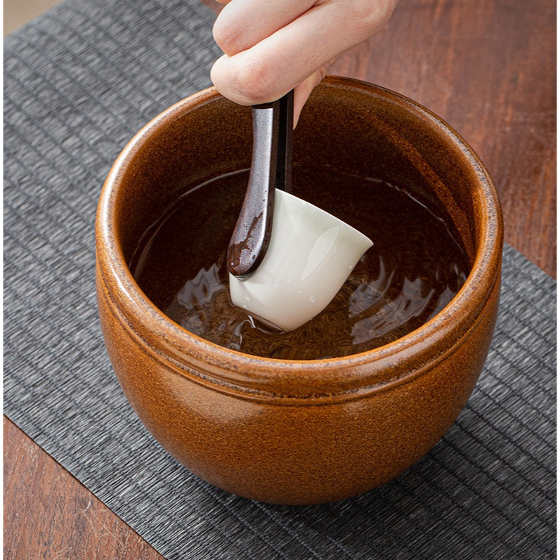 Chậu Đựng Bã Trà, Nươc Thải Bàn Trà Dung Tích 1000 ml