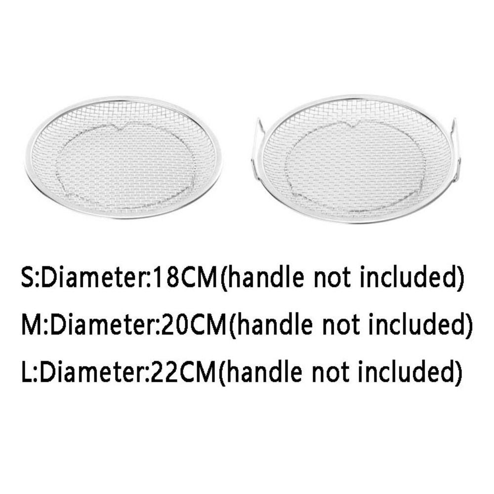 Ray lọc dầu có 2 quai cầm bằng inox 304 kích thước (18cm,20cm,22cm) - Rổ lưới CHERRY đựng thực phẩm có quai cầm