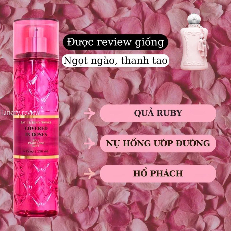 [LINARY1994] [Link 3/3] Xịt Thơm Body Mist BBW Bath Mỹ Siêu Thơm 236ml ...