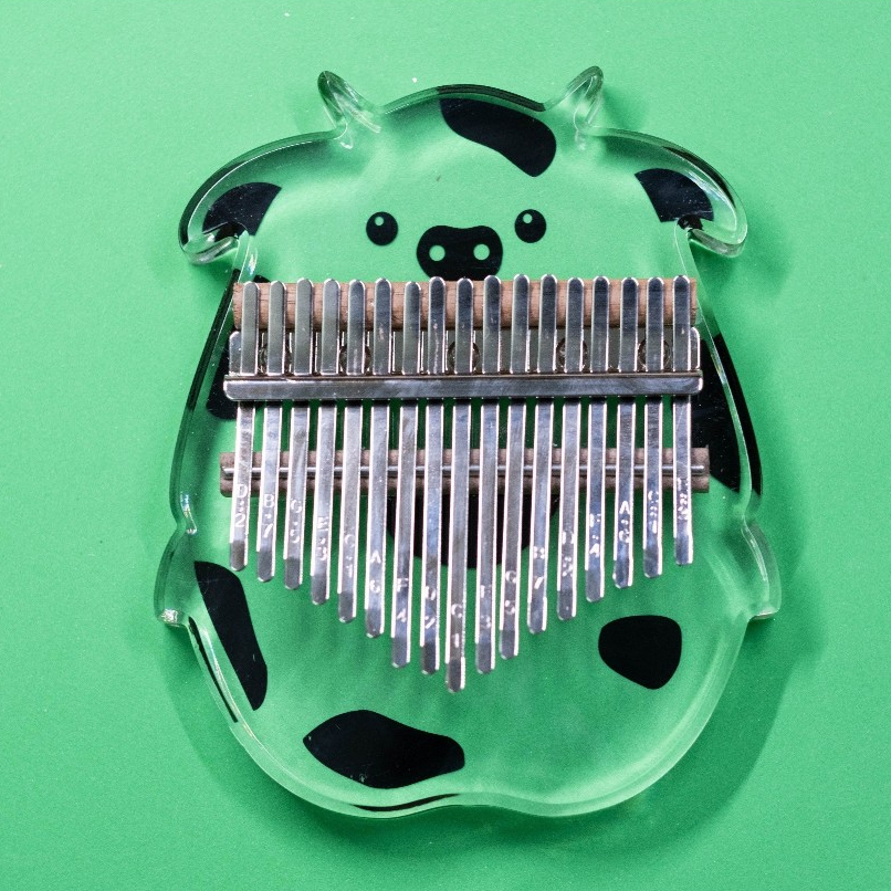 Đàn Kalimba 17 Phím, Đàn Kalimba Trong Suốt Tặng Đầy Đủ Phụ Kiện - Full Phụ Kiện