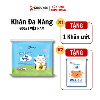 Khăn Khô Đa Năng Himom Bonny Mipbi Mềm Mại, An Toàn Cho Mẹ Và Bé (Khăn Lau, Tẩy Trang,...)