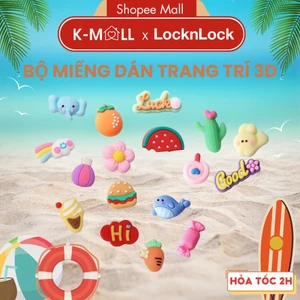 Bộ phụ kiện trang trí LocknLock 3D sticker - K-MALL