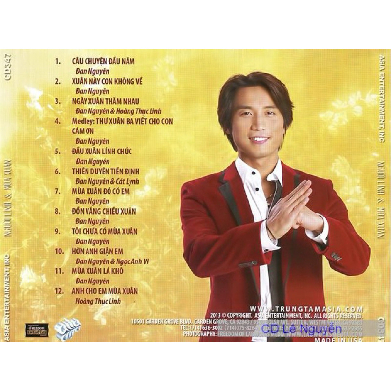 Băng Cassette Đan Nguyên - Người Lính Và Mùa Xuân