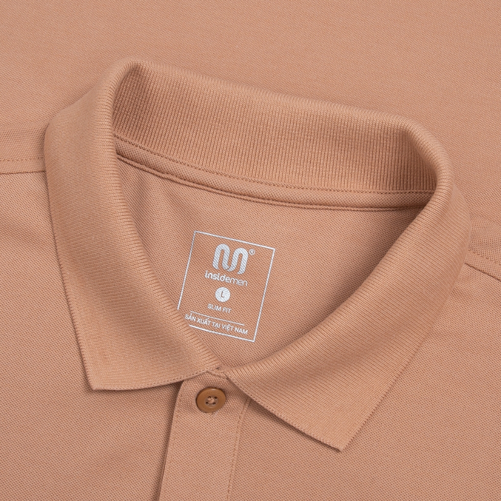 Áo POLO Nam Slimfit INSIDEMEN 8 màu  cotton cao cấp ngắn tay tông màu cực sang trọng lịch lãm IPSR09
