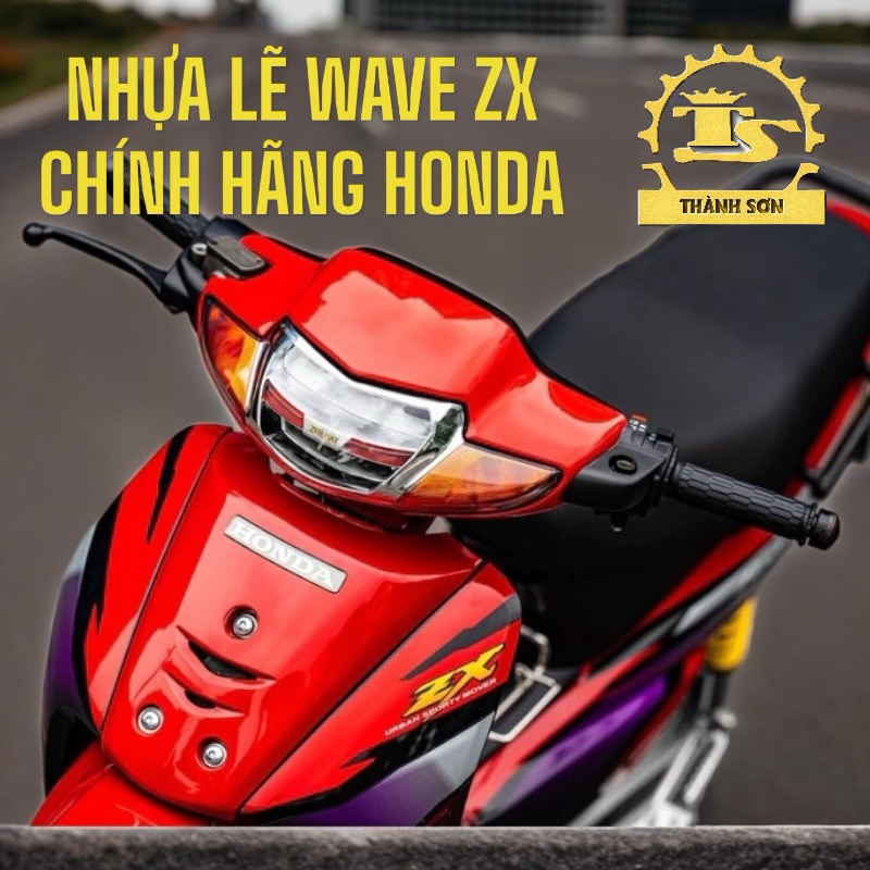 Thành Sơn Center] Bửng ngoài Yếm ngoài WAVE ZX đỏ đen