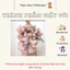 Giấy Gói Hoa 1 Mặt Bóng Mờ Trơn Chống Thấm Nước YIYIHOME