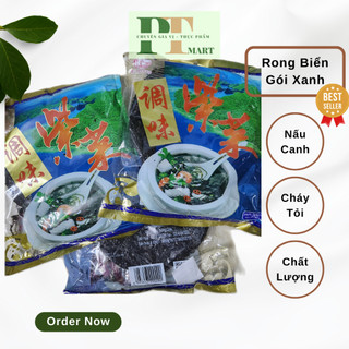 Rong xanh. Rong biển khô nấu canh Bijiang (20g rong). Rong mứt cháy tỏi, nấu canh --> 1 gói rong xanh