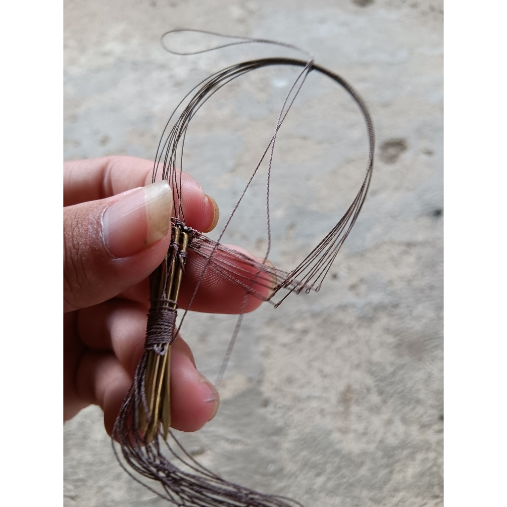 giò bẫy chim cu gáy kiểu malai 1 bộ gồm 10 chân chuẩn loại 1