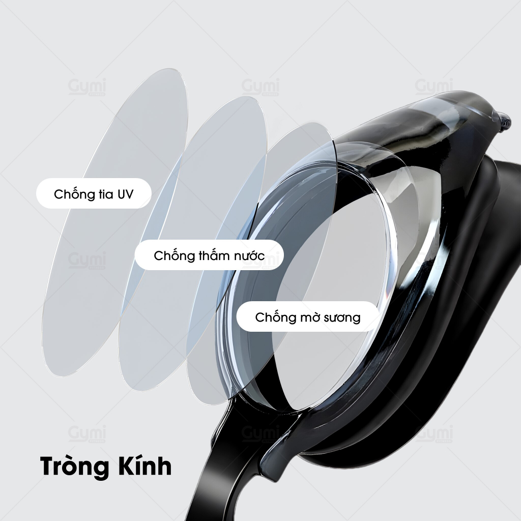Kính Bơi Aolikes 5005 Chính Hãng - Chống Nước, Chống Mờ, Chống Tia UV - AL5005