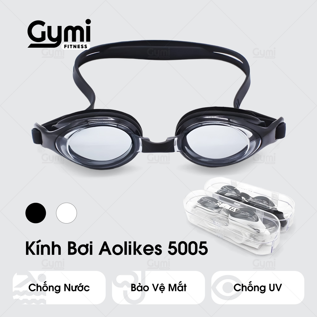 Kính Bơi Aolikes 5005 Chính Hãng - Chống Nước, Chống Mờ, Chống Tia UV - AL5005