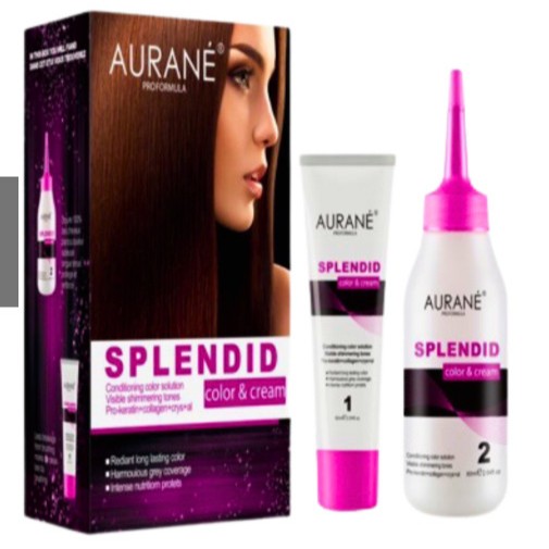Nhuộm Tóc Hộp SPLENDID Tại Nhà AURANÉ | Made in France | 60ml x 2