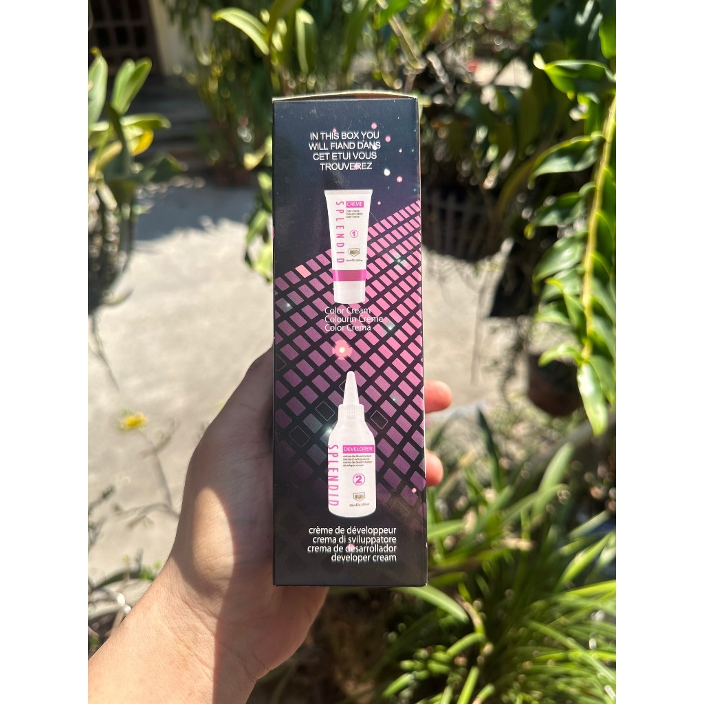 Nhuộm Tóc Hộp SPLENDID Tại Nhà AURANÉ | Made in France | 60ml x 2