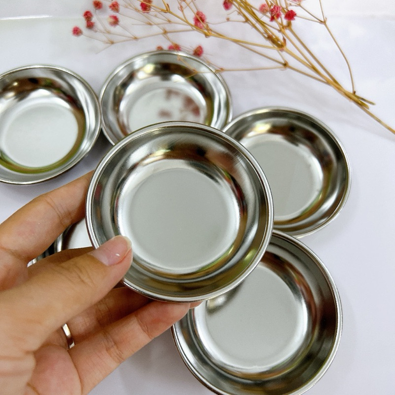 combo 5 Chén đựng nước chấm inox - Chén tiện dụng đa năng