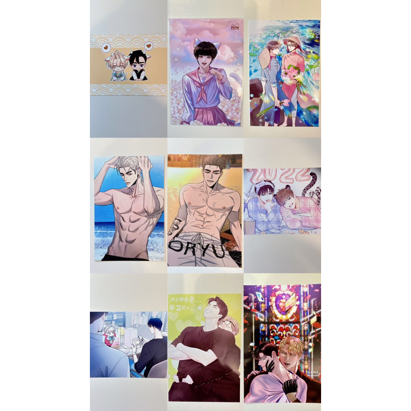 [HÀNG OFF,SẴN] Ảnh in boylove (BL) manhwa Part 1.Mặc định Defeat ...