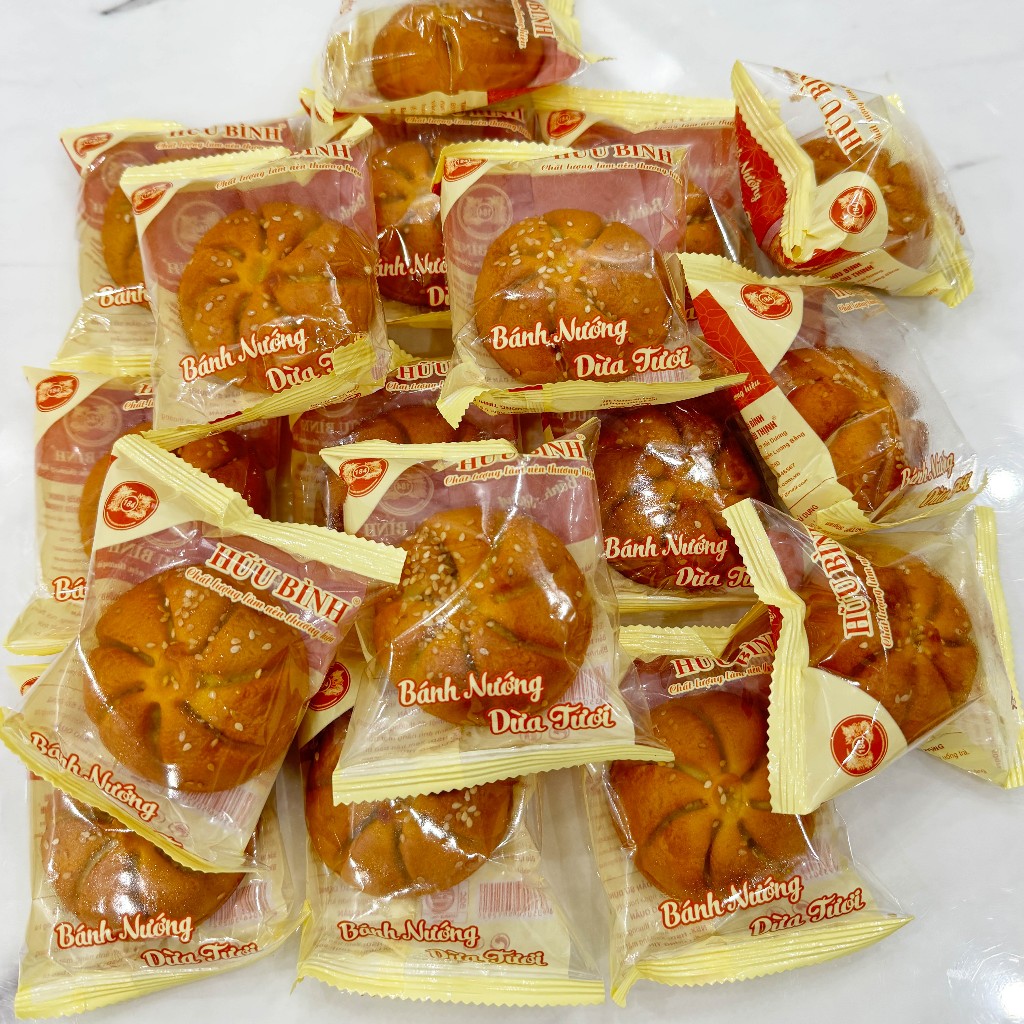 Set 20 Chiếc Bánh Nướng Dừa Tươi Hữu Bình