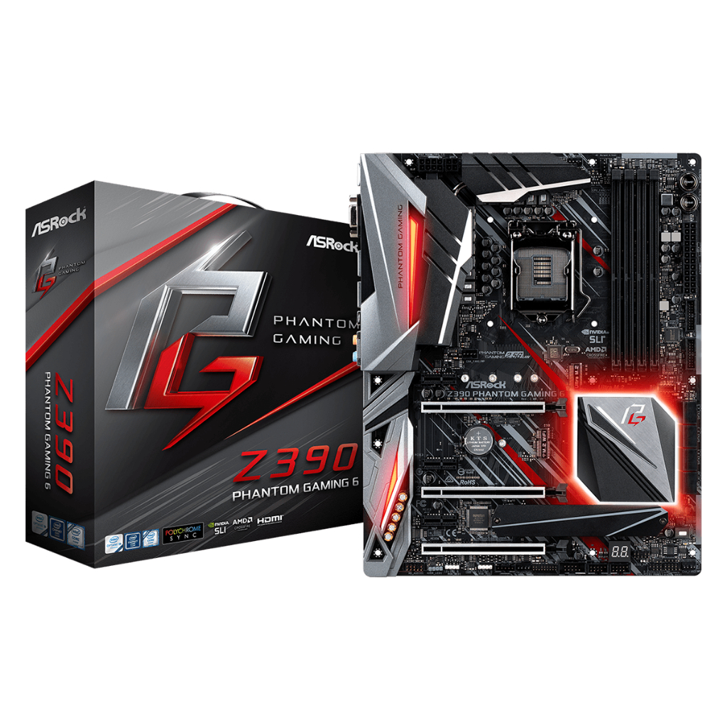 [HÀNG MỚI] Mainboard Asrock Z390 Phantom Gaming 6 (Chipset Intel Z390 ...