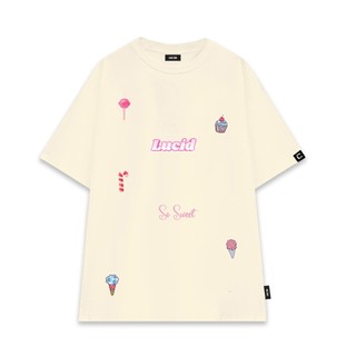 Áo Thun LUCID Local Brand Unisex CANDY and ICE CREAM Nam Nữ Tay Lỡ From Rộng Chất Cotton