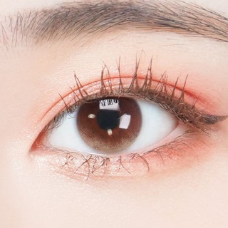 Kính áp tròng màu NÂU  - 3 tháng tự nhiên đeo đi học đi làm
