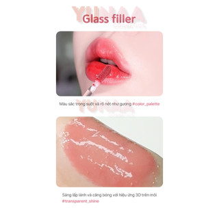 [Y235] Son Tint Bóng Black Rouge Chewy Lip Glaze - Ngăn Khô Môi, Dưỡng Môi Căng Bóng