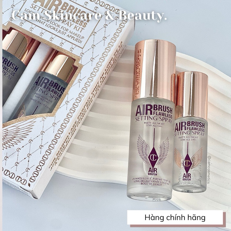 Bill US - Xịt khoá nền makeup CharlotteTilbury Air Brush Flawless ...