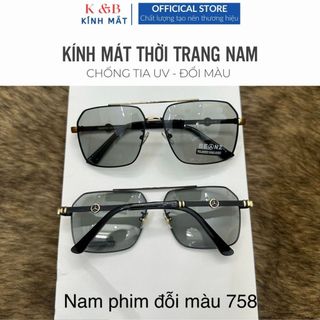 Mắt Kính Nam Chống Tia UV, Đổi Màu Dùng Cho Cả Ngày Lẫn Đêm Thời Trang Sang Trọng -T29 - SALE 45%