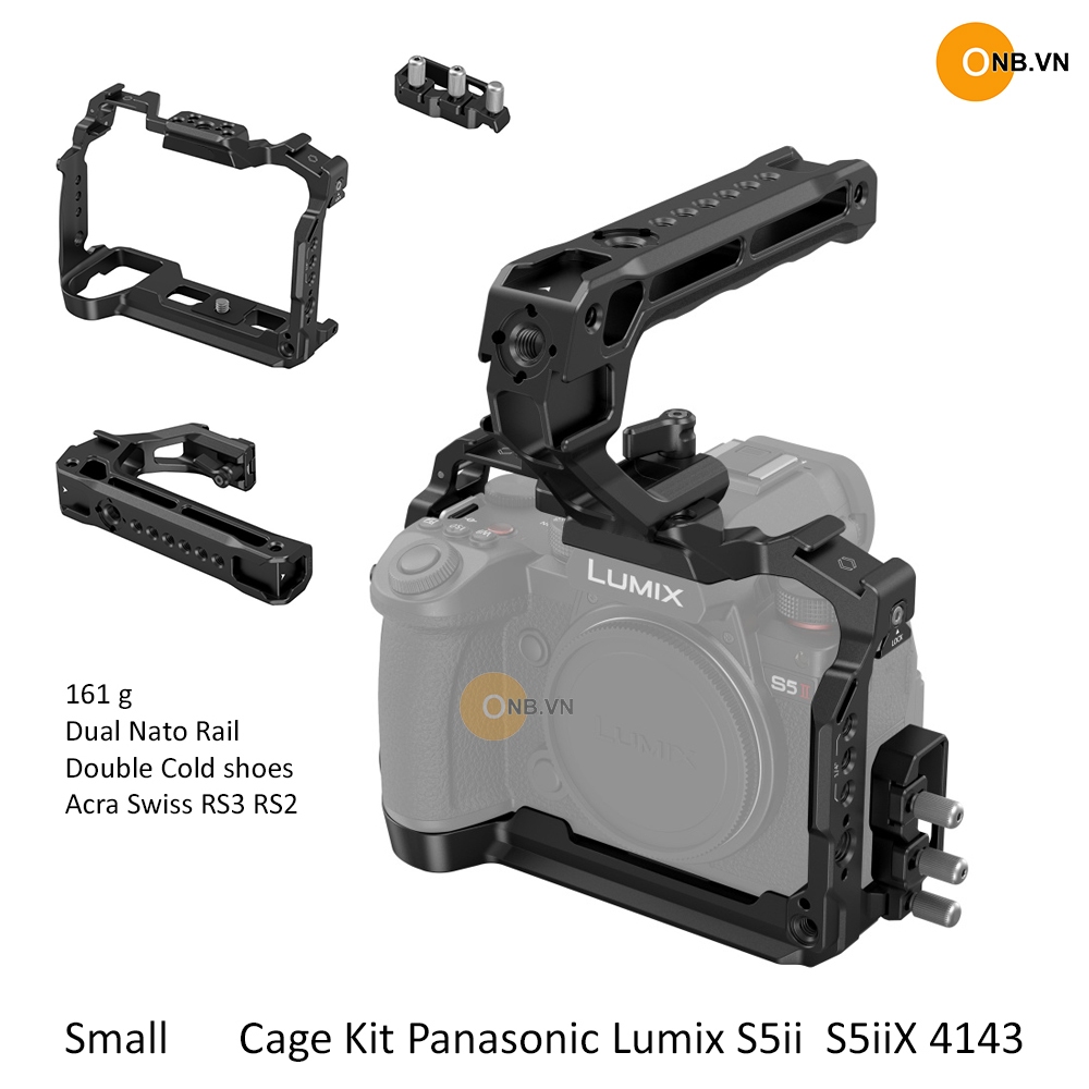 Small Cage Kit Panasonic Lumix G9 II S5 II - S5ii S5ii-X 4143 | Shopee ...